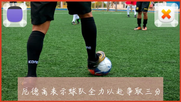 厄德高表示球队全力以赴争取三分目标接近重大成就